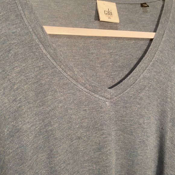 Cabi #3229 Relax Tee V-Neck Long Sleeve Shirt - Picture 3 of 8